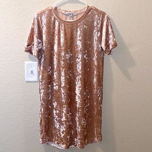 Crushed Velvet Dress